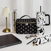 image:imagekate spade new york 40 Ounce Tumbler with Handle and Straw Cupholder Friendly Double Wall Stainless Steel Insulated Cup GreenPainters Garden