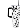image:imagekate spade new york 40 Ounce Tumbler with Handle and Straw Cupholder Friendly Double Wall Stainless Steel Insulated Cup GreenPainters Garden