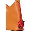 image:imagekate spade new york Charmed Smooth Leather On A Roll Taxi Leather Bag CharmHeirloom Tomato Lady Bug