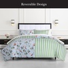 image:imagekate spade new york Curious Garden 3Piece FullQueen Comforter Set 100 Cotton Reversible Cover All Season Warmth Bedding Machine Washable Pink MulticolorBird Garden