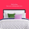image:imagekate spade new york Curious Garden 3Piece FullQueen Comforter Set 100 Cotton Reversible Cover All Season Warmth Bedding Machine Washable Pink MulticolorJoy Dot