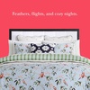 image:imagekate spade new york Curious Garden 3Piece FullQueen Comforter Set 100 Cotton Reversible Cover All Season Warmth Bedding Machine Washable Pink MulticolorBird Garden