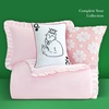 image:imagekate spade new york Curious Garden 3Piece FullQueen Comforter Set 100 Cotton Reversible Cover All Season Warmth Bedding Machine Washable Pink MulticolorSateen Ruffle Pink
