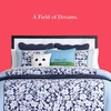 image:imagekate spade new york Curious Garden 3Piece FullQueen Comforter Set 100 Cotton Reversible Cover All Season Warmth Bedding Machine Washable Pink MulticolorAnemone Field