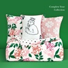 image:imagekate spade new york Curious Garden 3Piece FullQueen Comforter Set 100 Cotton Reversible Cover All Season Warmth Bedding Machine Washable Pink MulticolorBold Blossoms