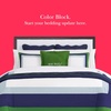 image:imagekate spade new york Curious Garden 3Piece FullQueen Comforter Set 100 Cotton Reversible Cover All Season Warmth Bedding Machine Washable Pink MulticolorColor Block