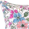 image:imagekate spade new york Curious Garden 3Piece FullQueen Comforter Set 100 Cotton Reversible Cover All Season Warmth Bedding Machine Washable Pink MulticolorCurious Garden