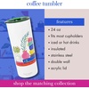 image:imagekate spade new york Cute Floral Stainless Steel Mug 24 Ounce Travel Tumbler Double Wall Insulated Cup with Lid Charmed Library