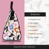image:imagekate spade new york Cute Lunch Bag for Women Large Capacity Lunch Tote Adult Lunch Box with Silver Thermal Insulated Interior Lining and Storage Pocket Book ClubFloral Garden
