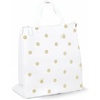 image:imagekate spade new york Cute Lunch Bag for Women Large Capacity Lunch Tote Adult Lunch Box with Silver Thermal Insulated Interior Lining and Storage Pocket Book ClubGold Dot with Script