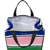 image:imagekate spade new york Cute Lunch Bag for Women Large Capacity Lunch Tote Adult Lunch Box with Silver Thermal Insulated Interior Lining and Storage Pocket Book ClubOcean Stripe