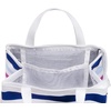 image:imagekate spade new york Cute Lunch Bag for Women Large Capacity Lunch Tote Adult Lunch Box with Silver Thermal Insulated Interior Lining and Storage Pocket Book ClubCandy Stripe