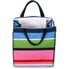 image:imagekate spade new york Cute Lunch Bag for Women Large Capacity Lunch Tote Adult Lunch Box with Silver Thermal Insulated Interior Lining and Storage Pocket Book ClubSunny Day Stripe
