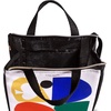 image:imagekate spade new york Cute Lunch Bag for Women Large Capacity Lunch Tote Adult Lunch Box with Silver Thermal Insulated Interior Lining and Storage Pocket Book ClubSpade Colorblock
