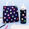 image:imagekate spade new york Cute Lunch Bag for Women Large Capacity Lunch Tote Adult Lunch Box with Silver Thermal Insulated Interior Lining and Storage Pocket Book ClubSpade Smiley