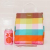 image:imagekate spade new york Cute Lunch Bag for Women Large Capacity Lunch Tote Adult Lunch Box with Silver Thermal Insulated Interior Lining and Storage Pocket Book ClubRainbow Plaid