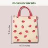 image:imagekate spade new york Cute Lunch Bag for Women Large Capacity Lunch Tote Adult Lunch Box with Silver Thermal Insulated Interior Lining and Storage Pocket Book ClubStrawberries