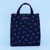 image:imagekate spade new york Cute Lunch Bag for Women Large Capacity Lunch Tote Adult Lunch Box with Silver Thermal Insulated Interior Lining and Storage Pocket Book ClubSonnet Dot