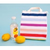 image:imagekate spade new york Cute Lunch Bag for Women Large Capacity Lunch Tote Adult Lunch Box with Silver Thermal Insulated Interior Lining and Storage Pocket Book ClubCandy Stripe