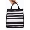 image:imagekate spade new york Cute Lunch Bag for Women Large Capacity Lunch Tote Adult Lunch Box with Silver Thermal Insulated Interior Lining and Storage Pocket Book ClubSarah Stripe