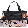 image:imagekate spade new york Cute Lunch Bag for Women Large Capacity Lunch Tote Adult Lunch Box with Silver Thermal Insulated Interior Lining and Storage Pocket Book ClubFloral Garden