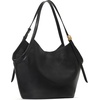 image:imagekate spade new york Deco Fine Grain Leather Tulip ToteBlack