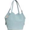 image:imagekate spade new york Deco Fine Grain Leather Tulip ToteEnglish Sea