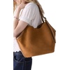 image:imagekate spade new york Deco Fine Grain Leather Tulip ToteGarden Soil
