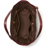 image:imagekate spade new york Deco Fine Grain Leather Tulip ToteHot Fudge