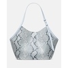 image:imagekate spade new york Deco Fine Grain Leather Tulip ToteSnake Embossed Pale Sapphirine