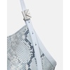 image:imagekate spade new york Deco Fine Grain Leather Tulip ToteSnake Embossed Pale Sapphirine