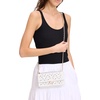 image:imagekate spade new york Deco Quilted Leather Mini Flap Chain CrossbodyEyelet True White