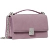 image:imagekate spade new york Deco Quilted Leather Mini Flap Chain CrossbodyMarket Purple Suede