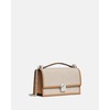 image:imagekate spade new york Deco Quilted Leather Mini Flap Chain CrossbodyNatural Multi Canvas