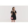 image:imagekate spade new york Deco Quilted Leather Mini Flap Chain CrossbodyRuby Citrus
