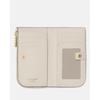 image:imagekate spade new york Devin I Love You Script Embossed Leather Small Slim Bifold WalletCream Multi Vibrant Buds
