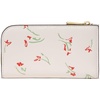 image:imagekate spade new york Devin I Love You Script Embossed Leather Small Slim Bifold WalletCream Multi Vibrant Buds