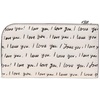 image:imagekate spade new york Devin I Love You Script Embossed Leather Small Slim Bifold WalletI Love You Script
