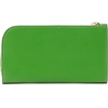 image:imagekate spade new york Devin I Love You Script Embossed Leather Small Slim Bifold WalletKs Green Spade