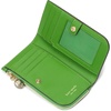 image:imagekate spade new york Devin I Love You Script Embossed Leather Small Slim Bifold WalletKs Green Spade