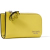 image:imagekate spade new york Devin I Love You Script Embossed Leather Small Slim Bifold WalletLime Slice