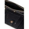 image:imagekate spade new york Devin I Love You Script Embossed Leather Small Slim Bifold WalletSpade Flower Black Multi