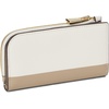 image:imagekate spade new york Devin I Love You Script Embossed Leather Small Slim Bifold WalletTimeless Taupe Multi