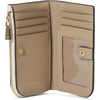 image:imagekate spade new york Devin I Love You Script Embossed Leather Small Slim Bifold WalletTimeless Taupe Multi