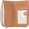 image:imagekate spade new york Devin I Love You Script Embossed Leather Small Slim Bifold WalletWavy Garden Soil
