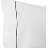 image:imagekate spade new york Dot Queen Sheet Set 300 Thread Count and 100 Cotton All Season 4 Piece Bedding Set Machine Washable White and BlackGreen