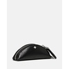 image:imagekate spade new york Duo Pebbled Leather Mini Shoulder BagBlackSilver