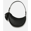 image:imagekate spade new york Duo Pebbled Leather Mini Shoulder BagBlackSilver
