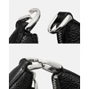 image:imagekate spade new york Duo Pebbled Leather Mini Shoulder BagBlackSilver