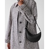 image:imagekate spade new york Duo Pebbled Leather Mini Shoulder BagBlackSilver